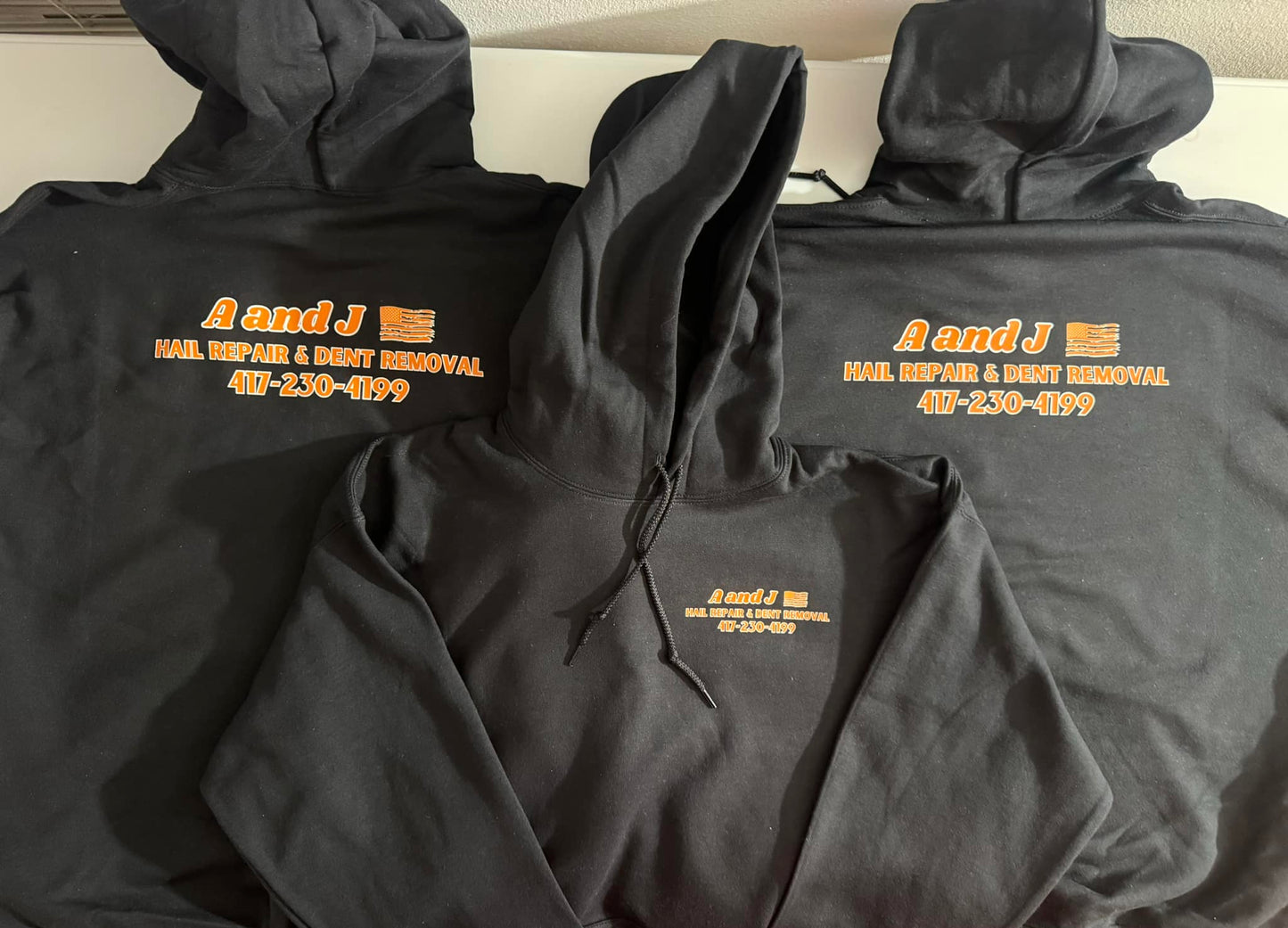 Custom business and company t shirts, sweatshirts and hoodies