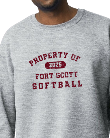 Fort Scott Greyhounds "Hounds Softball" Retro logo
