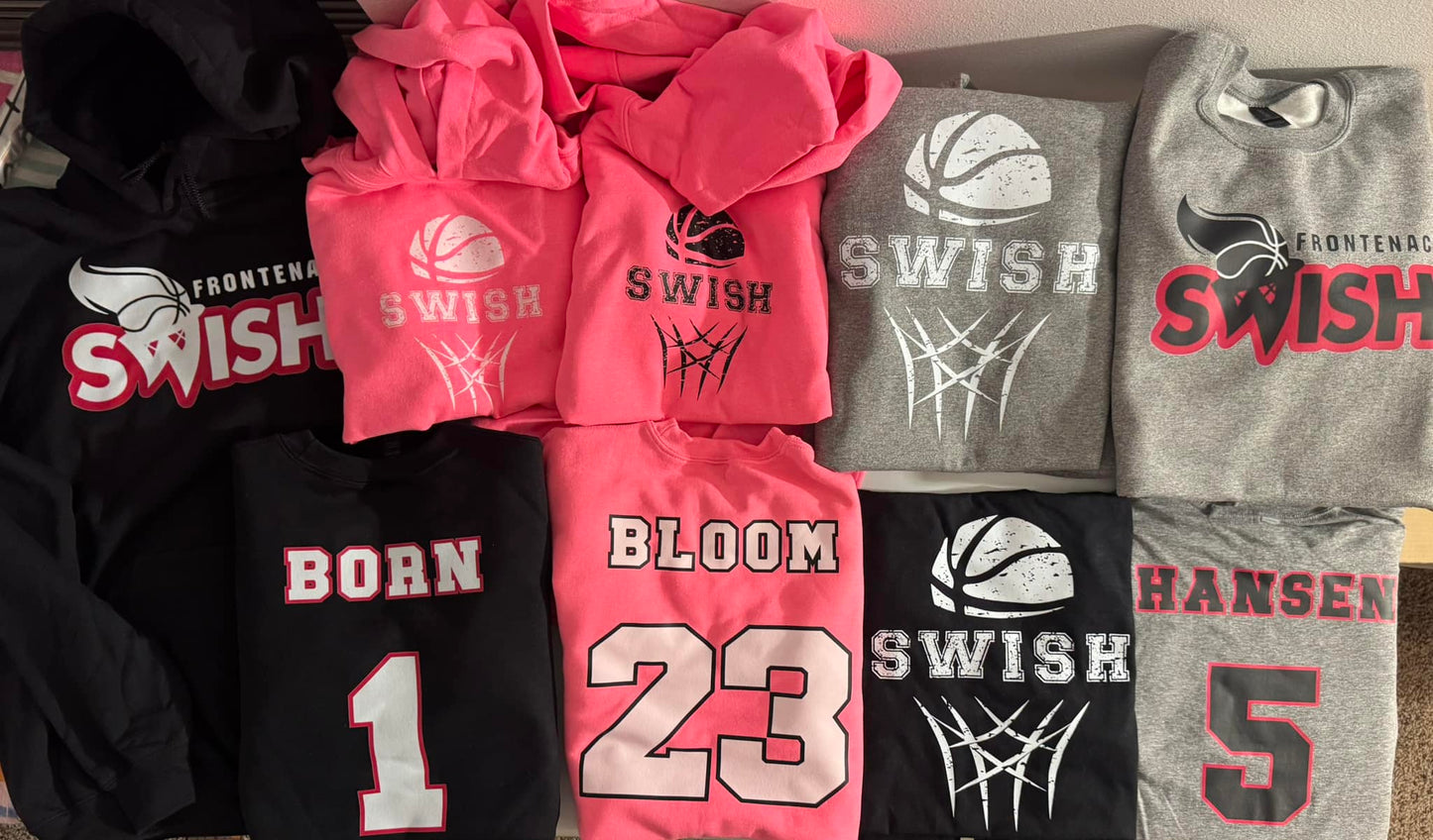 Custom team and fan gear