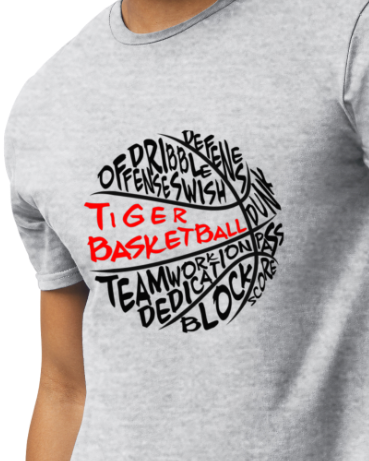 Tiger basketball "Graffiti Ball"