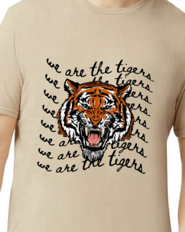 We Are The Tigers Cursive font