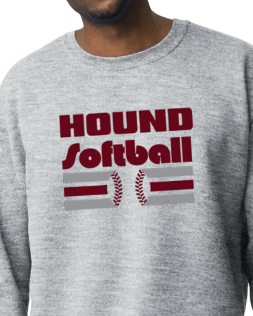 Fort Scott Greyhounds "Hounds Softball" Retro logo